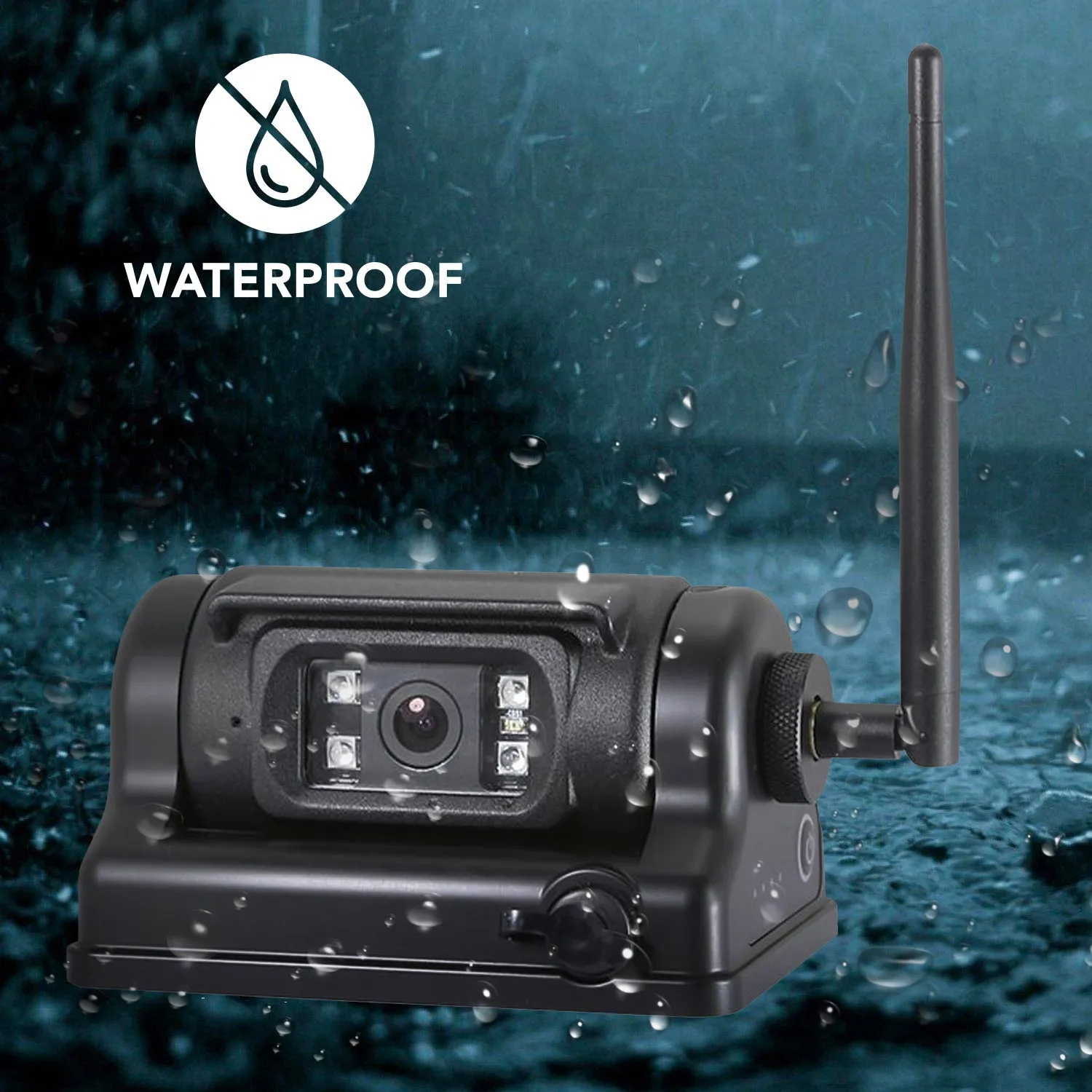 Top Dawg EagleEye 1080P WIFI Wireless Backup Cam w/ Magnet & Battery, Portable & 1 Minute Installation