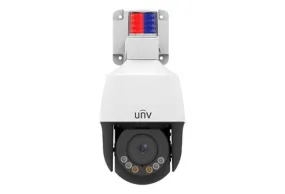 UNIVIEW IPC675LFW-AX4DUPKC-VG: 5MP LightHunter Active Deterrence Mini PTZ Camera